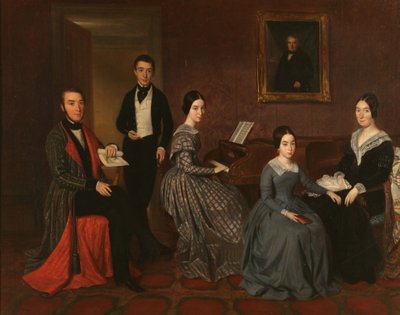 La famille de Jorge Flaquer - Joaquim Espalter